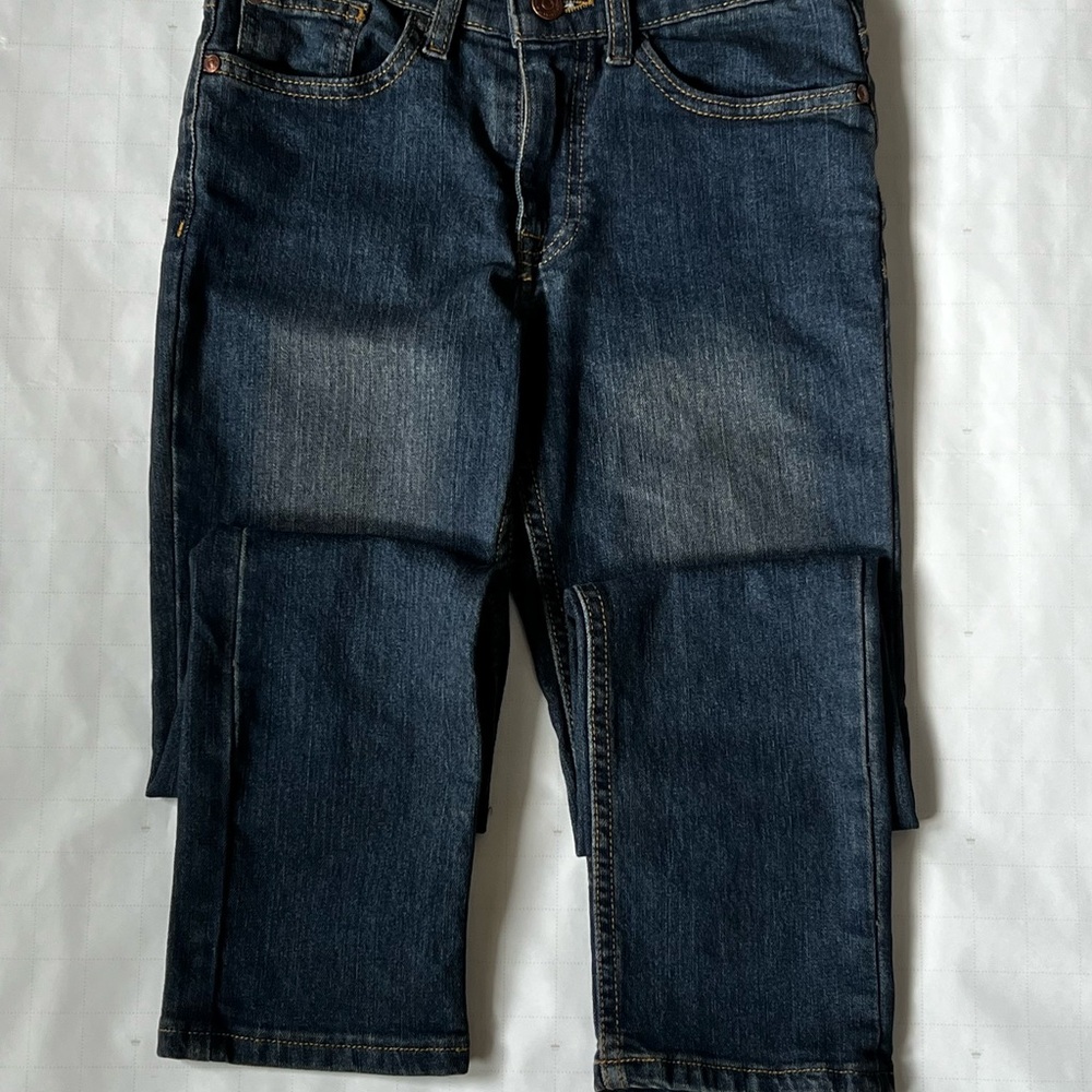 Arizona Jean Company Blue Straight-Leg Jeans